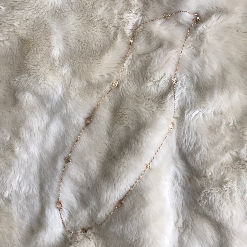 Kendra Scott Long Logo Necklace